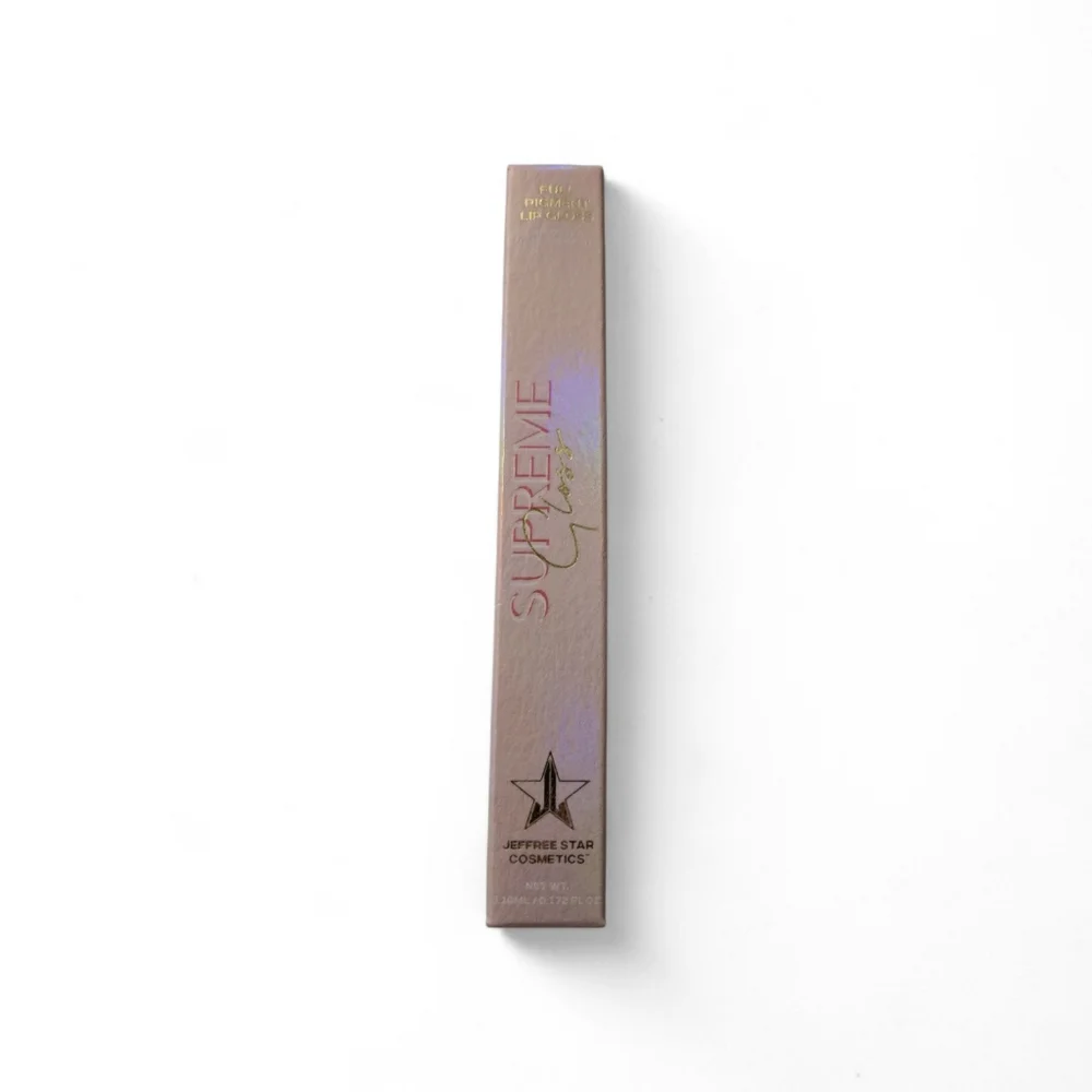 NIP Jeffree Star Supreme Gloss Full Pigment Lip Gloss More Than Friends Pink